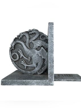 Game of Thrones Targaryen Sigil Bookend Single HBO 2013 Fire and Blood Dragon